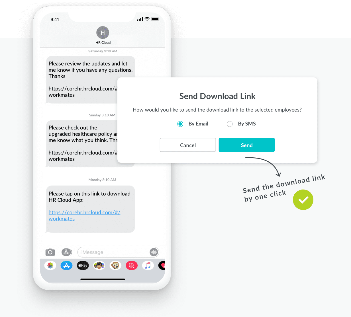 send download link